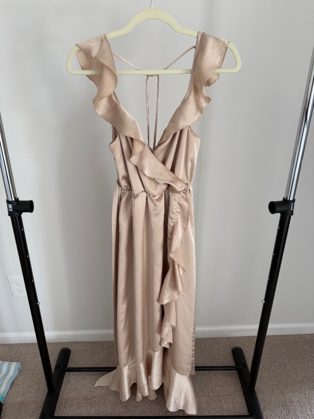 Show Me Your Mumu Samantha Ruffle Wrap Dress